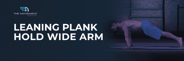leaning plank hold