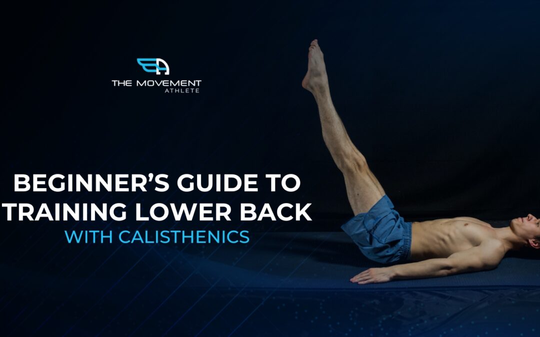 Beginner's Guide to Training Lower Back with Calisthenics - Blog Banner
