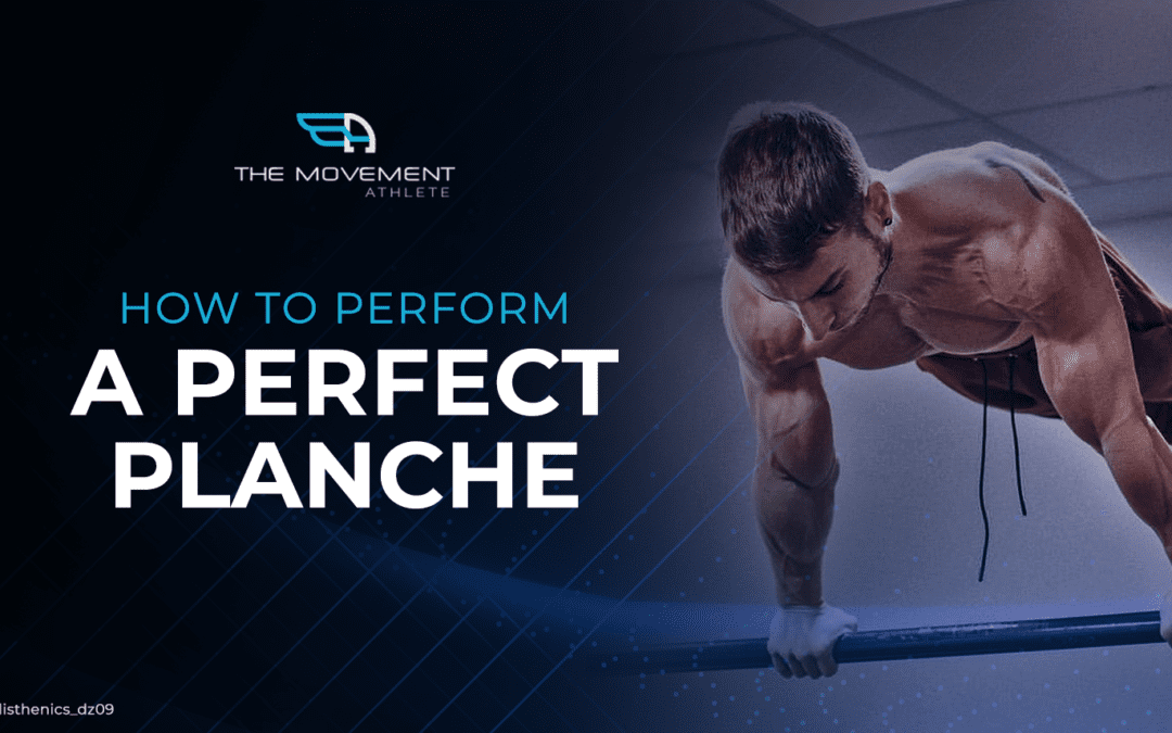 How to perform a perfect planche