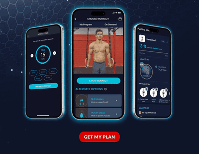 Get your personalized calisthenics plan with The Movement Athlete app