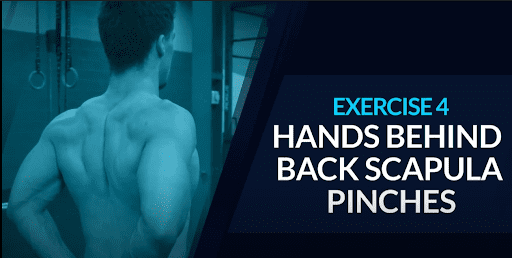 TMA Hands behind back scapula pinches