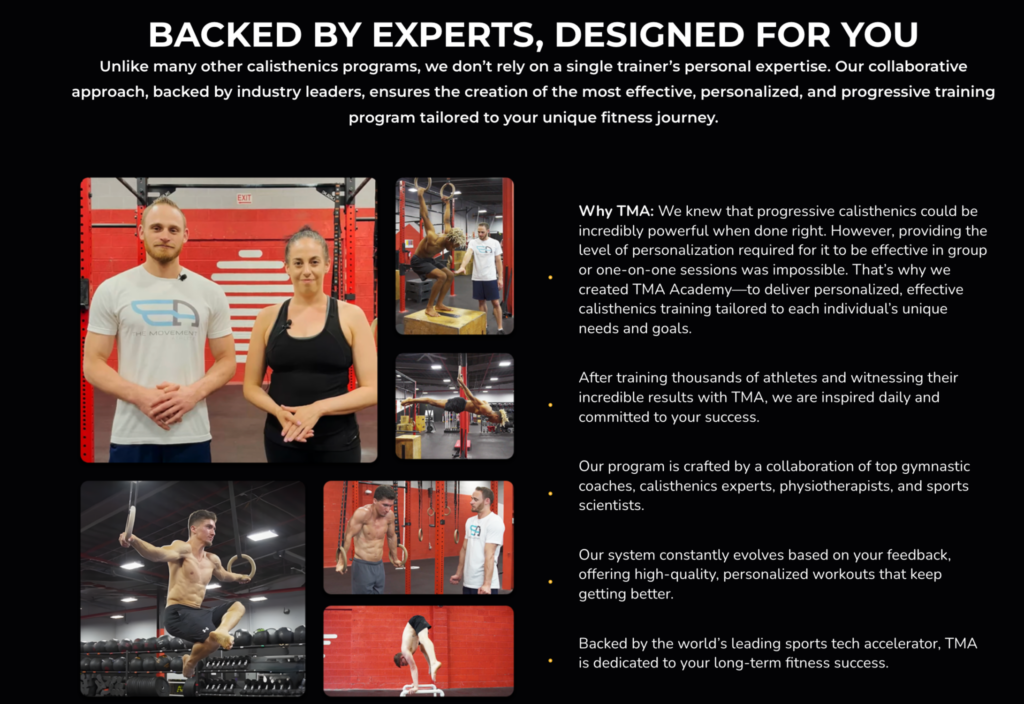 whois behind calisthenics app the movement athlete